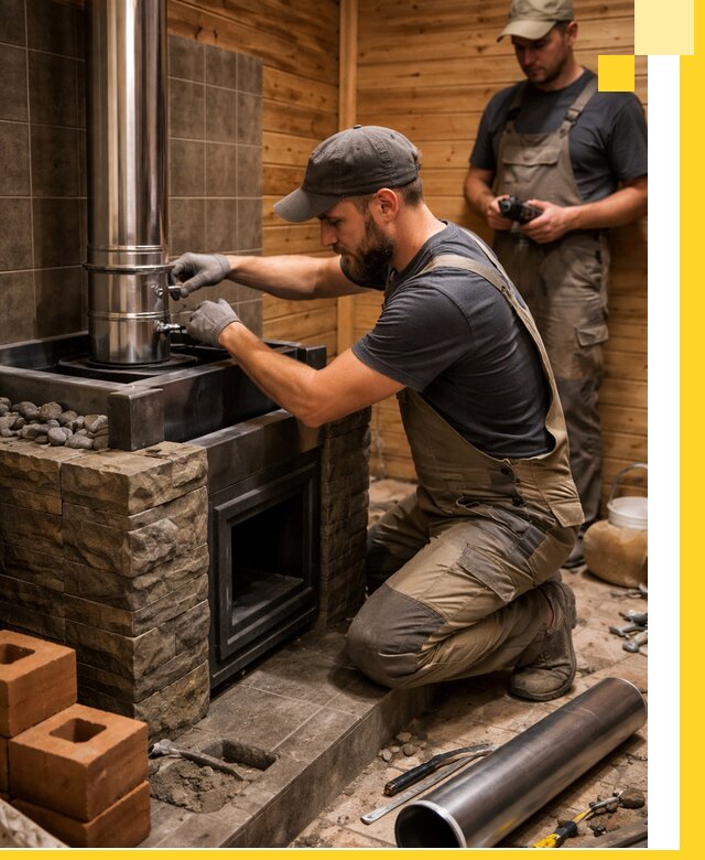 Изготовление и установка банных печей под ключ в Курчатове