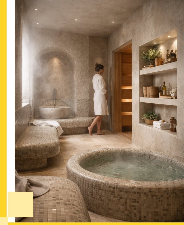 Строительство бани с хамамом в Курчатове от 764100 р. | ЭриданКрч