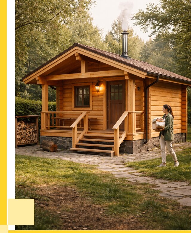 Купить баню под ключ в Курчатове от 662220 р. | ЭриданКрч