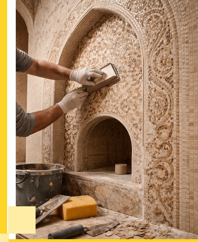 Мозаика для хамама в Курчатове под ключ от 5094 р. | ЭриданКрч