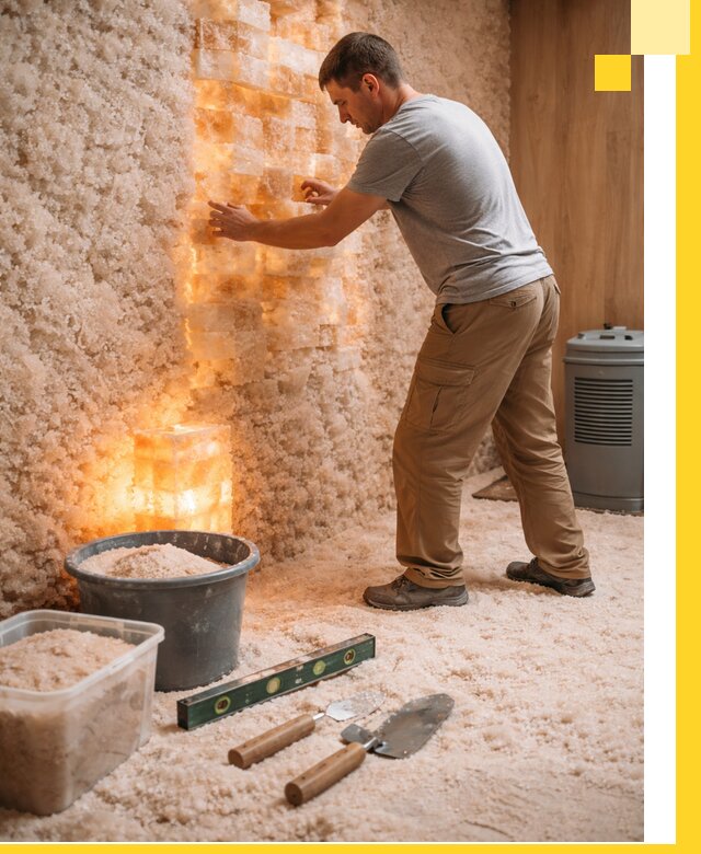 Проектирование и монтаж соляных комнат в Курчатове под ключ